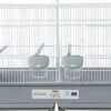 Zolux - Cage Primo Cati Blanc Et Gris Pour Oiseaux - 67cm -Magasin De Fournitures Pour Animaux De Compagnie 73975