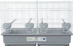 Zolux - Cage Primo Cati Blanc Et Gris Pour Oiseaux - 67cm