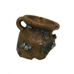Aquadella - Décoration AMPHORA SWIM THROUGH S Pour Aquarium - 11,8x10,5x9,5cm