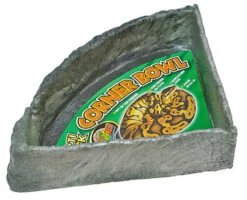 Zoomed - Gamelle Angle En Plastique Pour Reptiles - XL