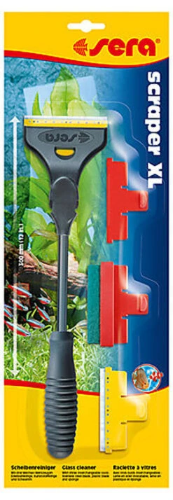 Sera - Raclette De Vitre Scraper Pour Aquarium - XL