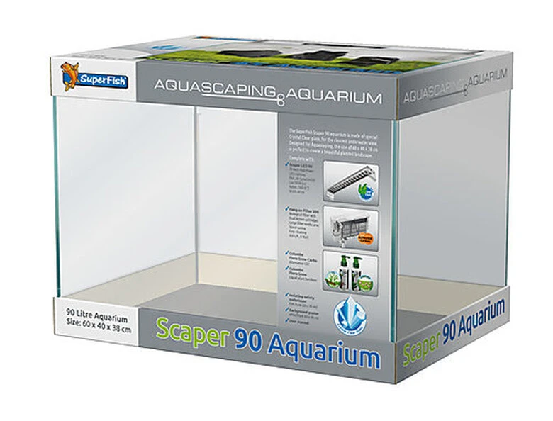Superfish - Aquarium SCAPER 90 En Verre Crystal Clear - 90L 5 Superfish - Aquarium SCAPER 90 En Verre Crystal Clear - 90L – Image 3