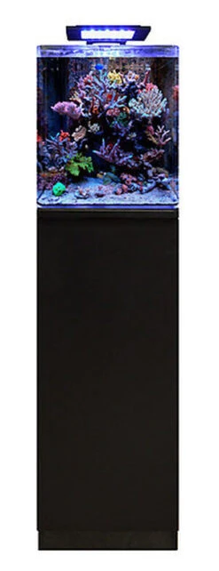 Blue Marine - Meuble Reef 60 Noir Pour Aquarium Eau De Mer - 35x45x86cm