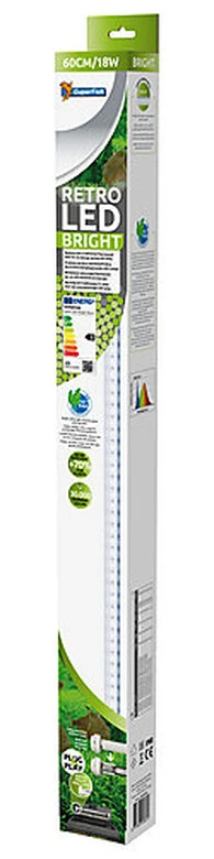 Superfish - Lampe Retro LED BRIGHT T8 EtT5 Pour Aquarium - 60cm/18W