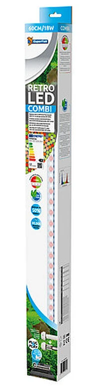 Superfish - Eclairage Retro Led Combi T8 Et T5 Pour Aquarium - 60cm/18W