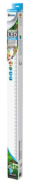 Superfish - Lampe Retro Led Combi T8 Et T5 Pour Aquarium - 90cm/30W