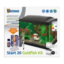 Superfish - Kit Aquarium START 20 Noir - 16L