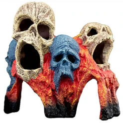 Superfish - Décoration Tiki Skull Pour Aquarium - 20cm