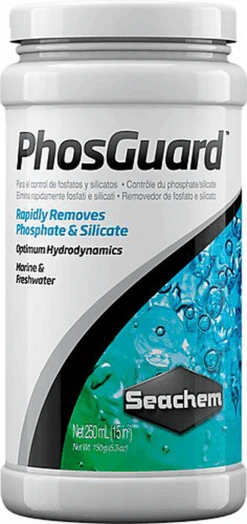 Seachem - PhosGuard Contrôle Du Phosphate/Silicate Pour Aquarium - 250ml