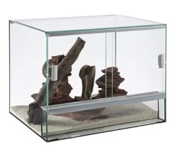 Aquavie - Terrarium En Verre Pour Reptiles Et Amphibiens - 120x50x60cm