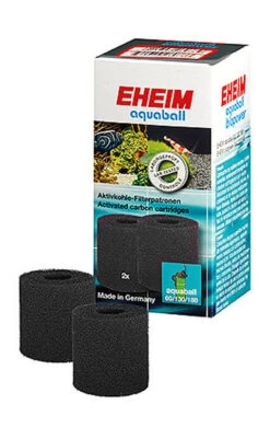 Eheim - Cartouche Charbon Pour Filtre D'Aquarium Aquaball 60 130 Et 180 - X2