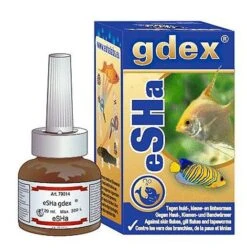 Esha - Traitement Gdex Contre Les Vers Pour Poissons - 20ml