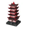 Aquadella - Décoration Pagade Chinoise S Pour Aquarium - 10x10x19,5cm -Magasin De Fournitures Pour Animaux De Compagnie 75353
