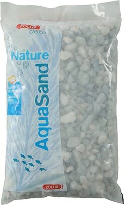Zolux - Gravier Aquasand Nature Gros Gris Pour Aquarium - 4,5Kg