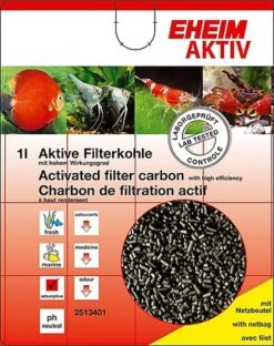Eheim - Charbon Super Actif Avec Filet Ehfiaktiv - 1L