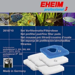 Eheim - Lot Mousse Et 4 Ouates Pour Filtres Professionnel 3 2071/73/74/75